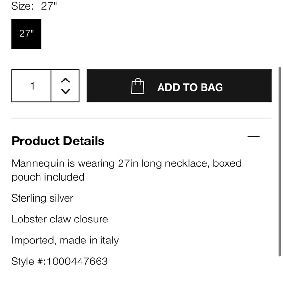 Gucci Necklace Silver - Picture 4 of 5